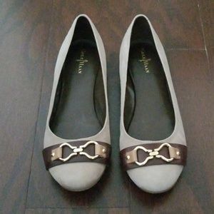 Cole Haan suede ballet flats